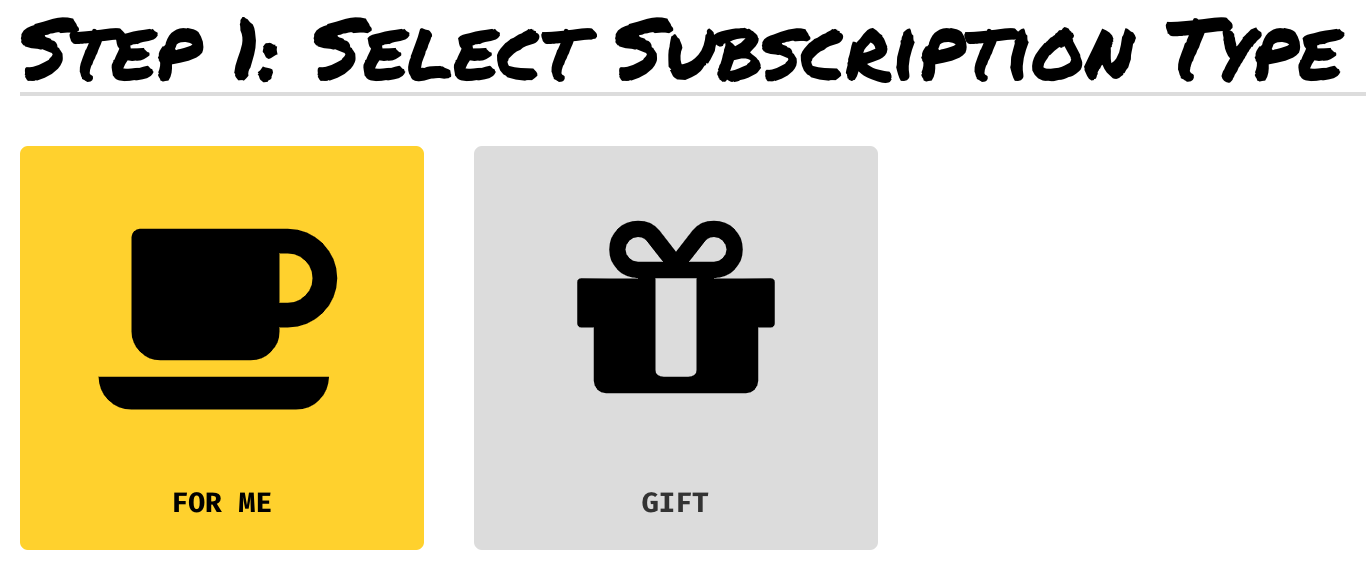 For me vs. gift graphic