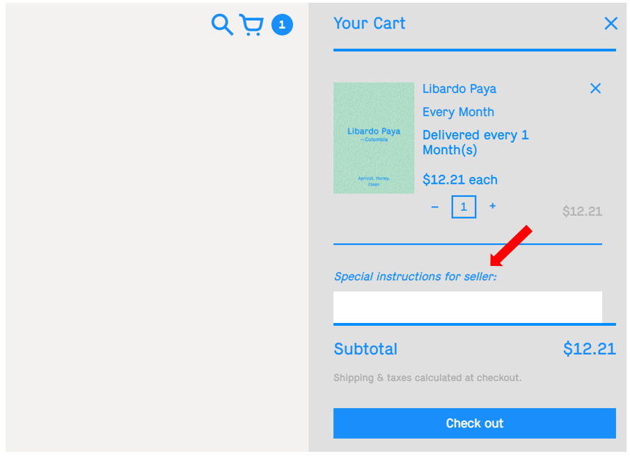 ecommerce edit cart function